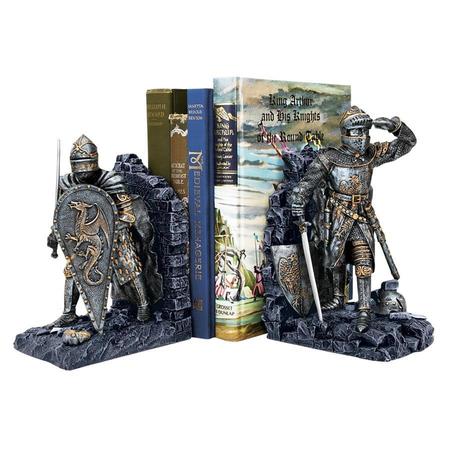 DESIGN TOSCANO Arthurian Knight Bookends CL3434